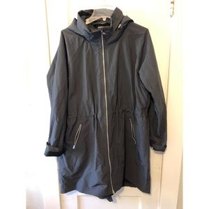 Athleta rain trench